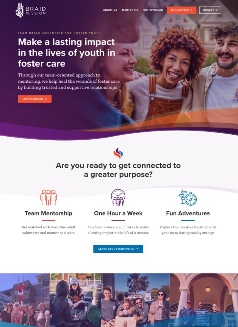 The Braid Mission website