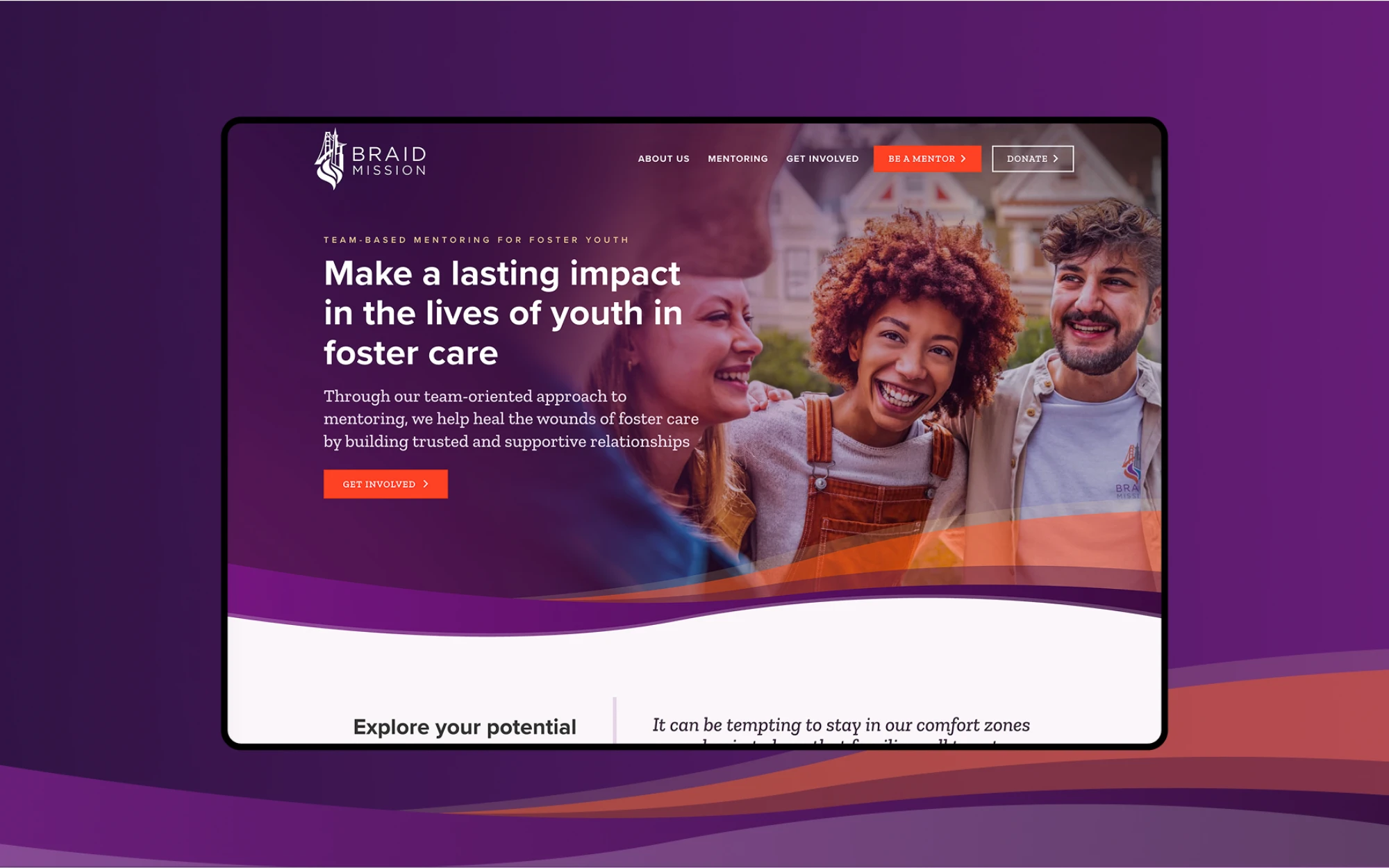 The Braid Mission website