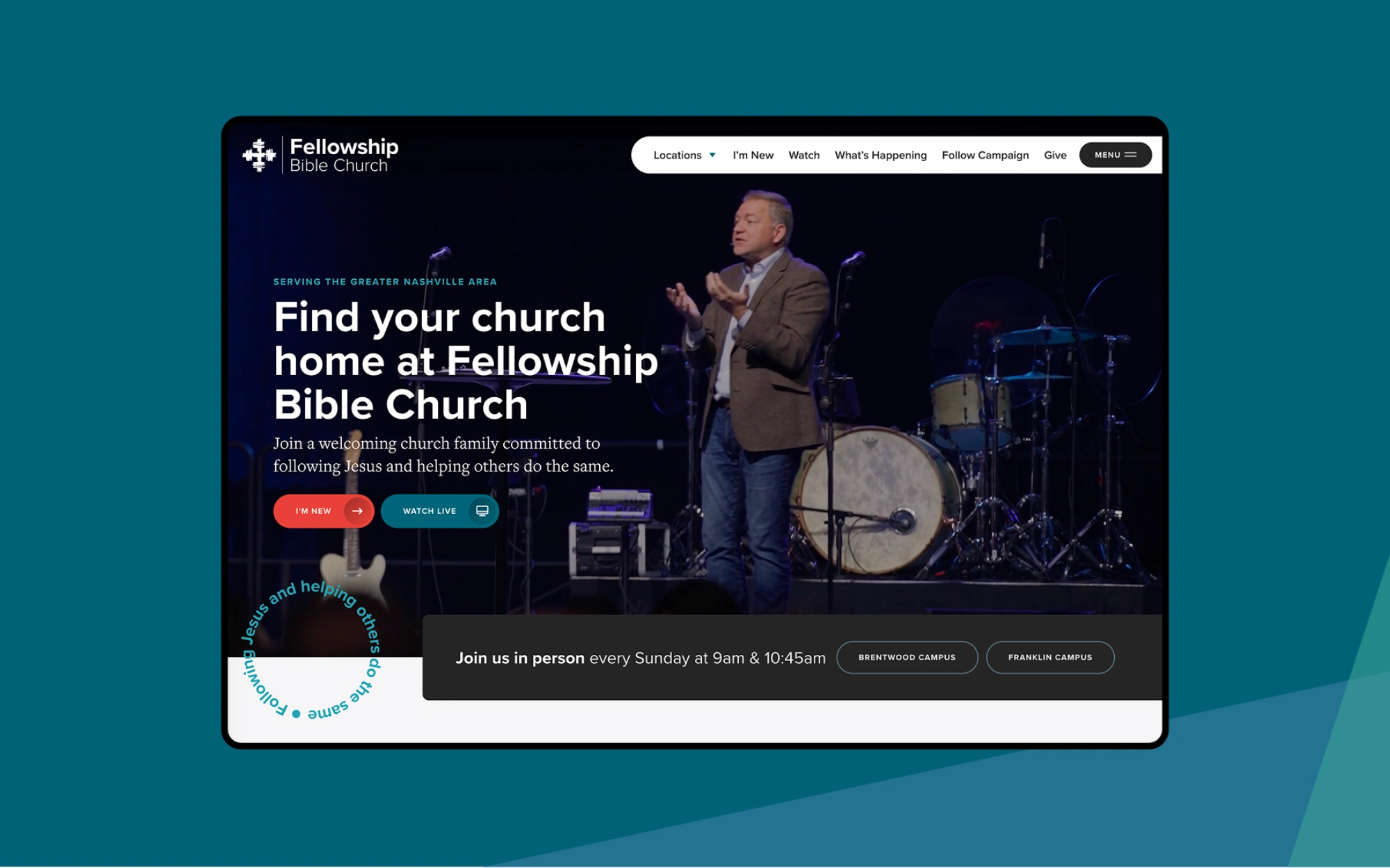 The Fellowship Bible Church website
