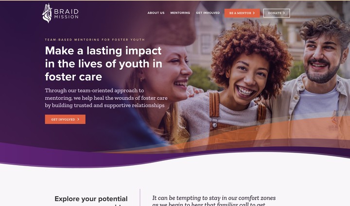 Braid Mission homepage
